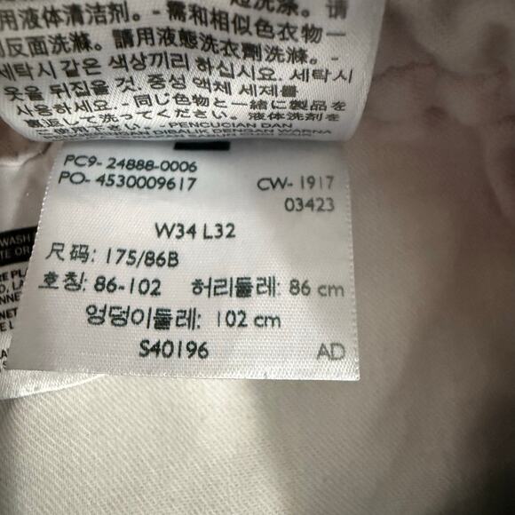 Levi Strauss and Co Black Khaki Pants Size 34 x 32 - Picture 8 of 9